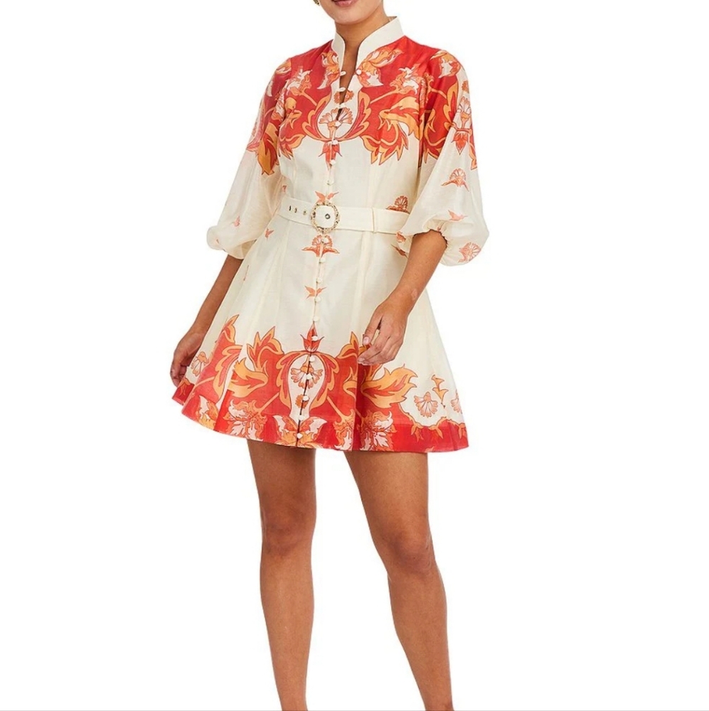 NWT MESTIZA NEW YORK Valencia Floral Print Dress.